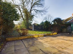 Rear garden- click for photo gallery